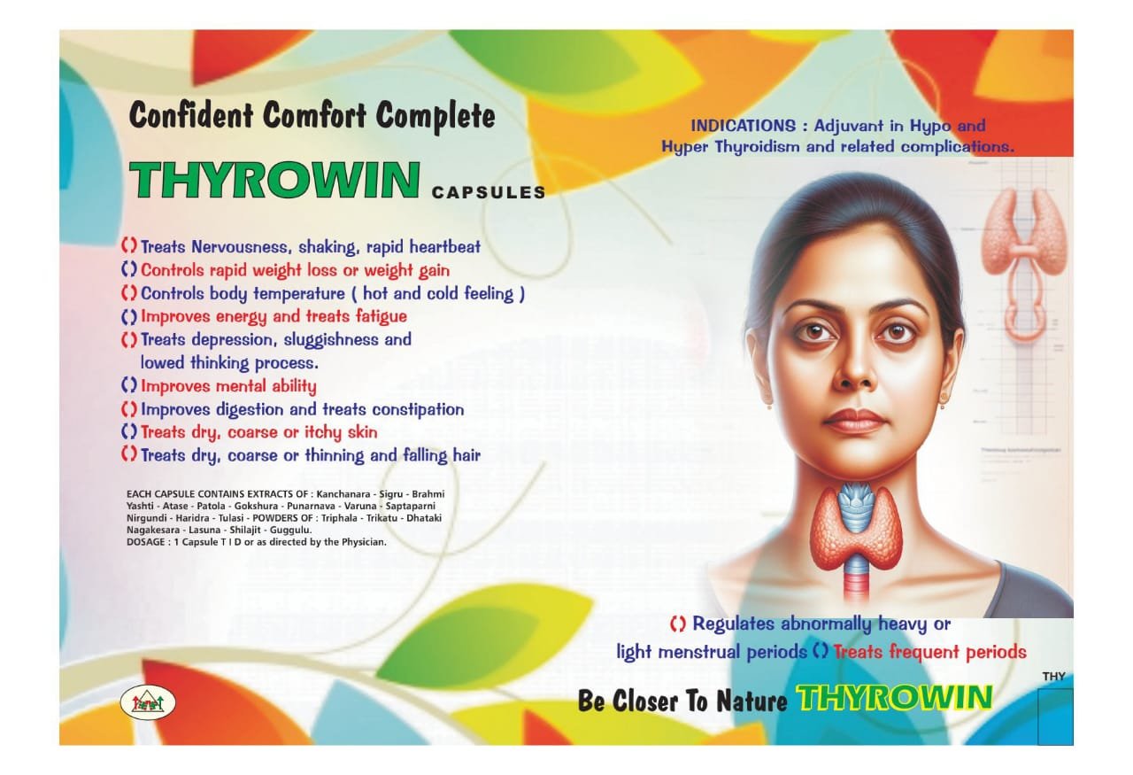 Thyrowin Capsules 60Cap